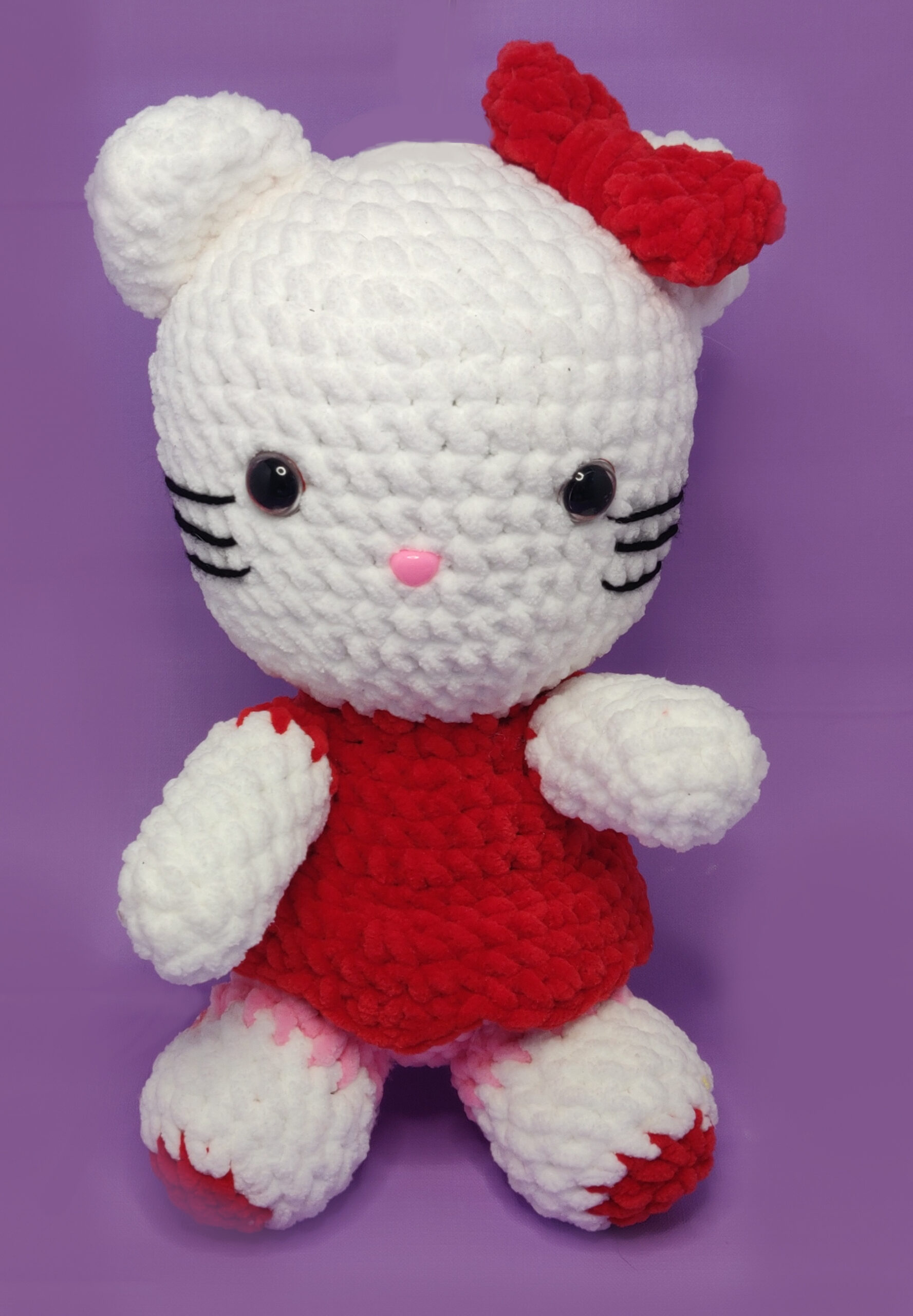 crochet hello kitty plushie