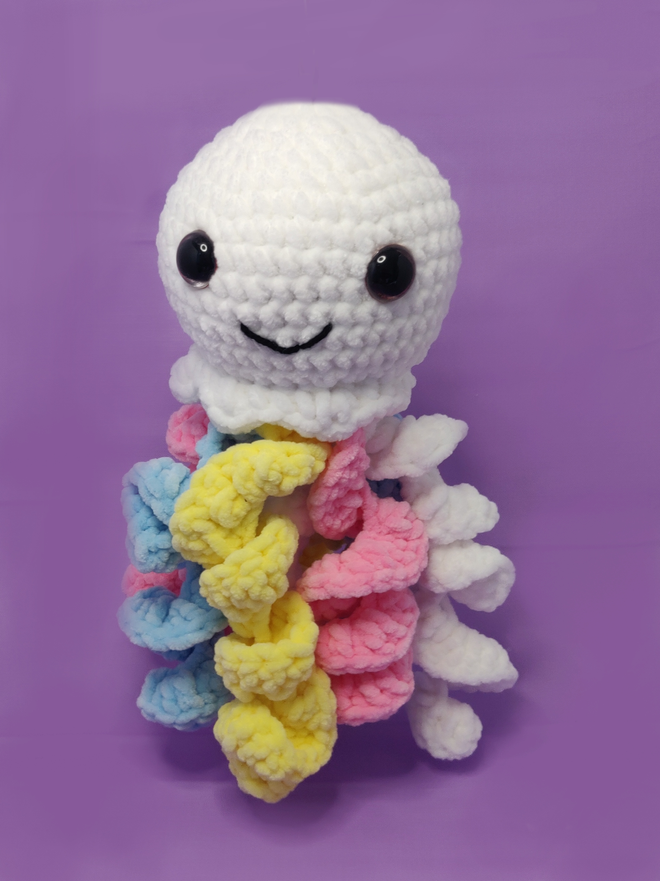 crochet octopus plushie