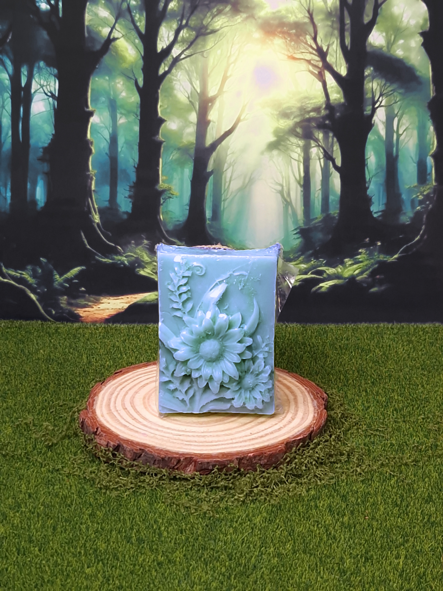 Baby powder soap