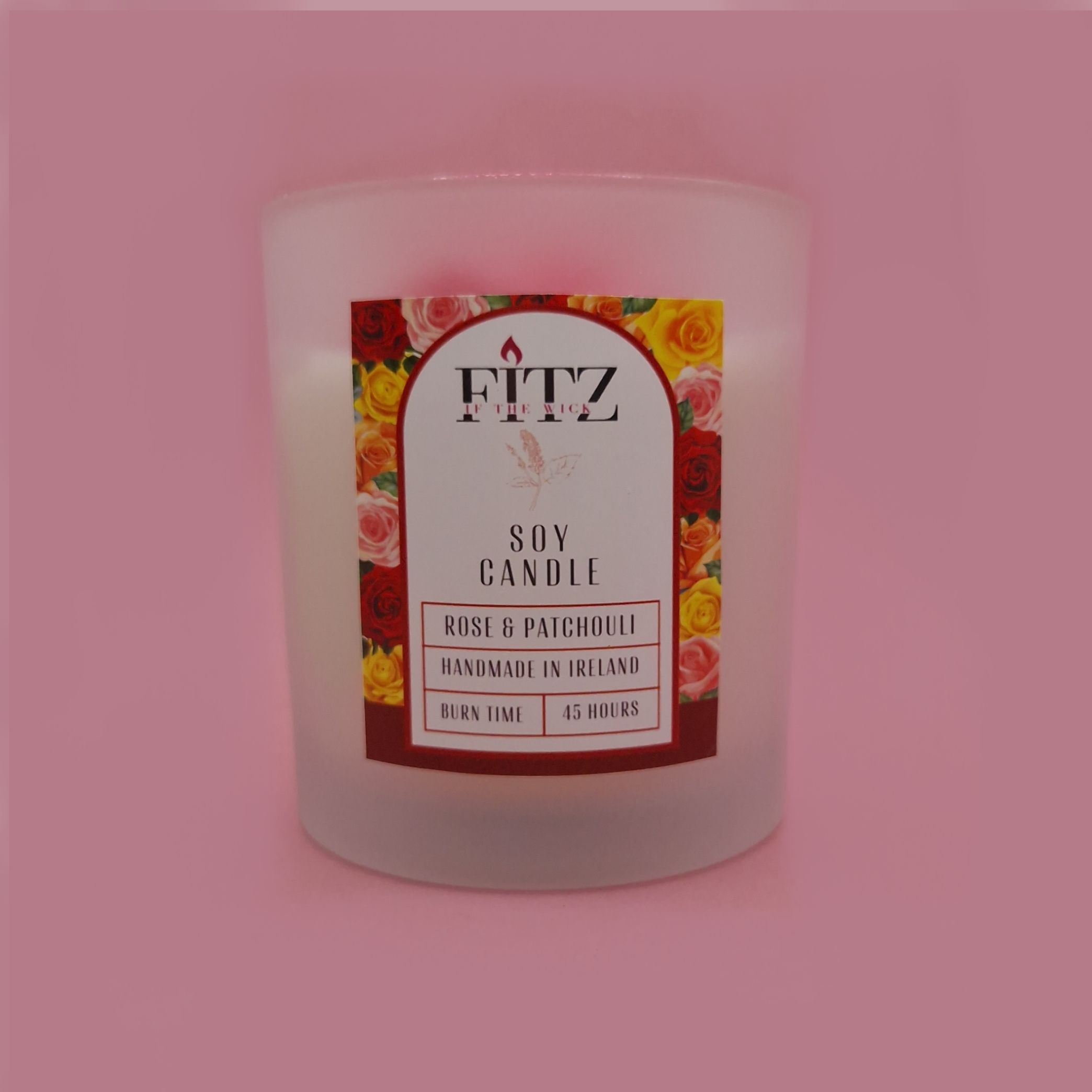 rose candle