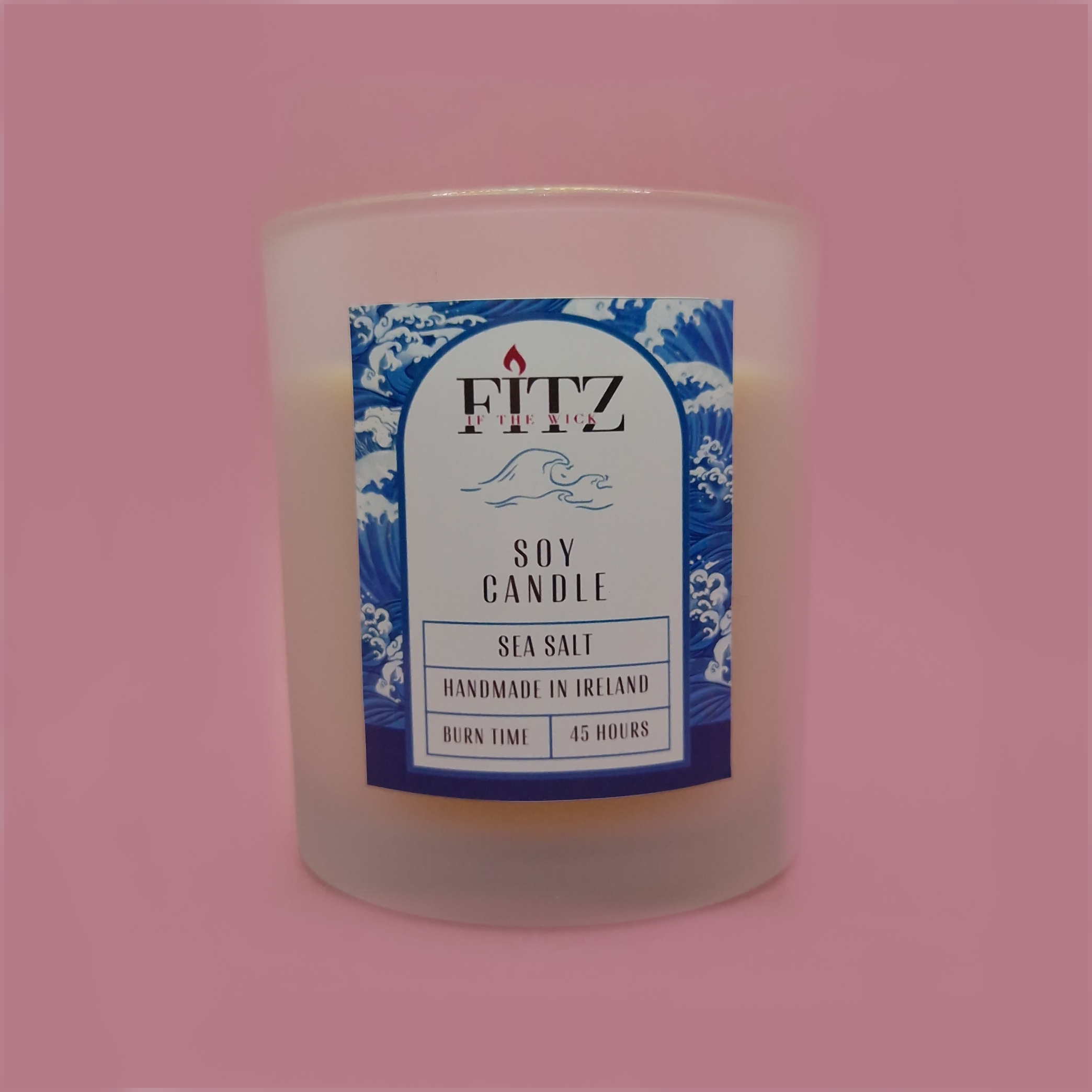 sea salt candle