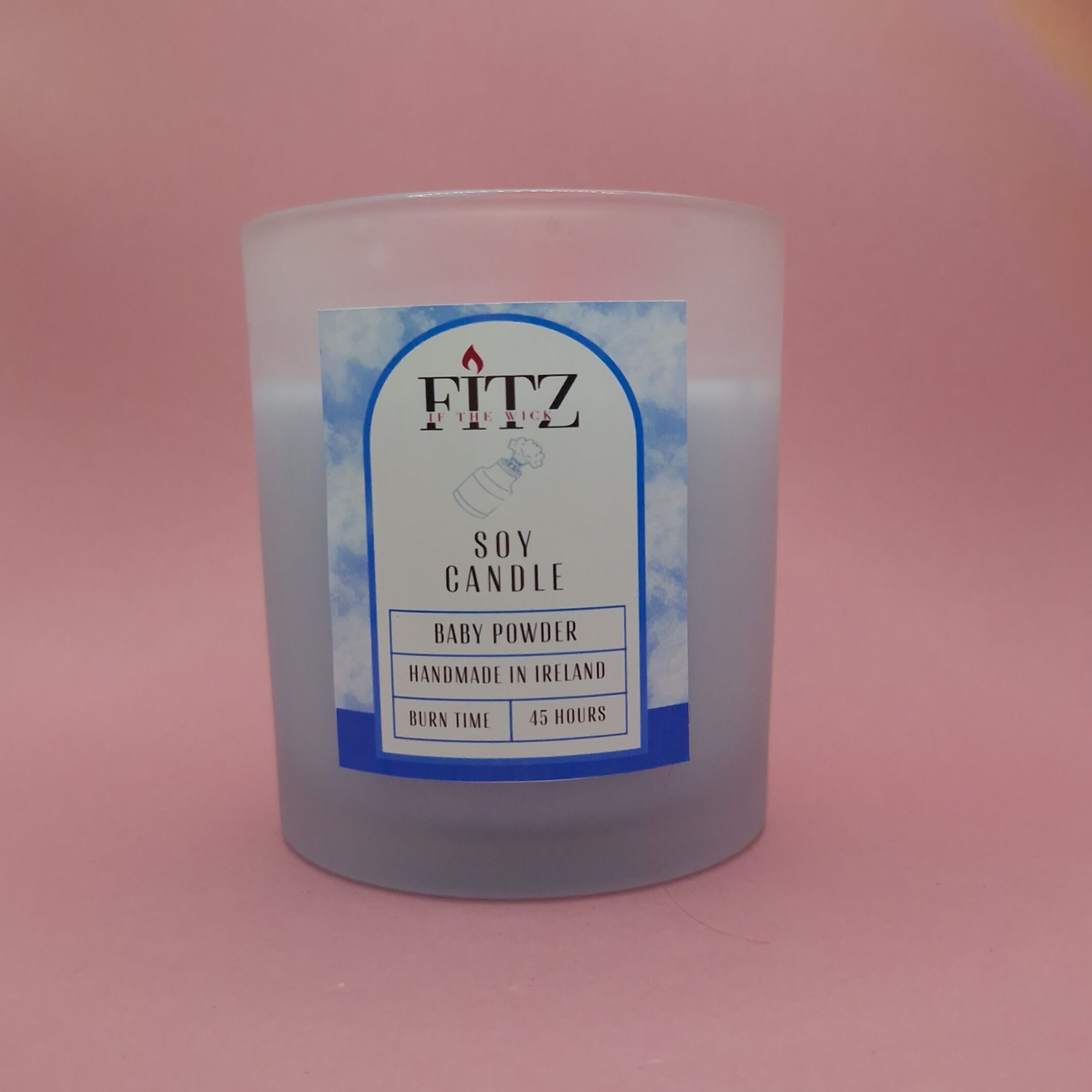 baby powder candle