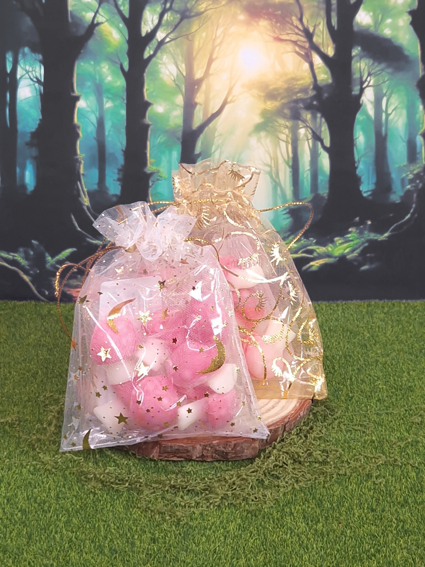 mushroom wax melts packaging